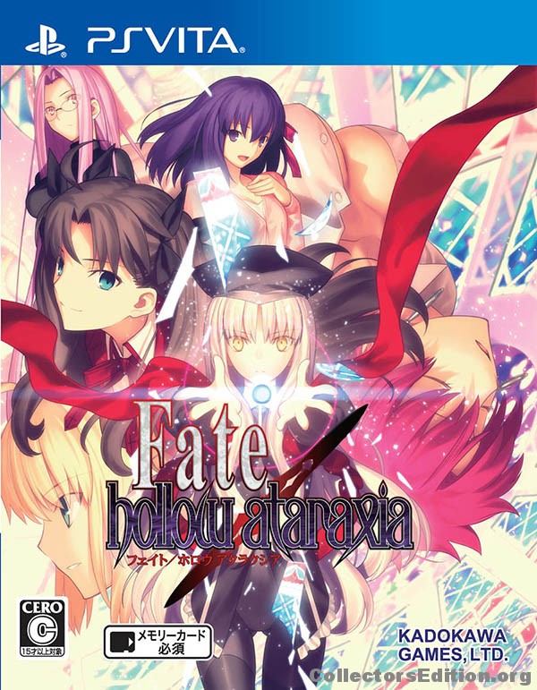 Collectorsedition Org Fate Hollow Ataraxia Limited Edition Psv Japan