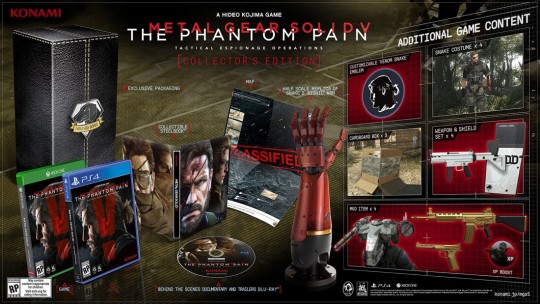 Metal Gear Solid V The Phantom Pain Collector's Edition