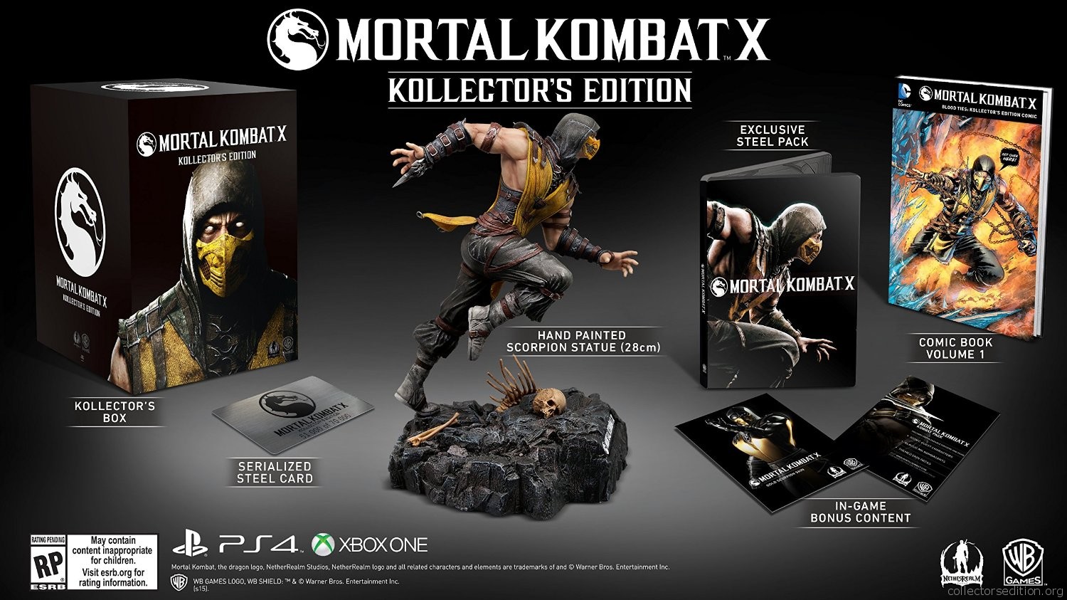 CollectorsEdition.org » Mortal Kombat X Kollector's Edition