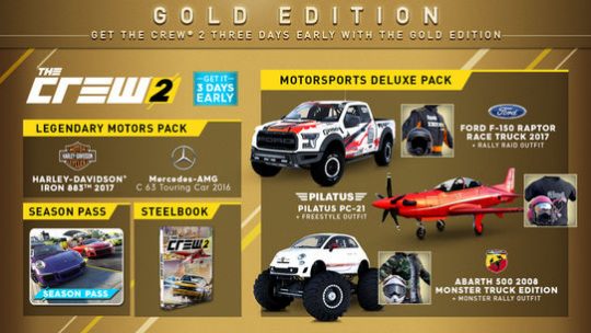 the crew 2 ps4 deluxe edition