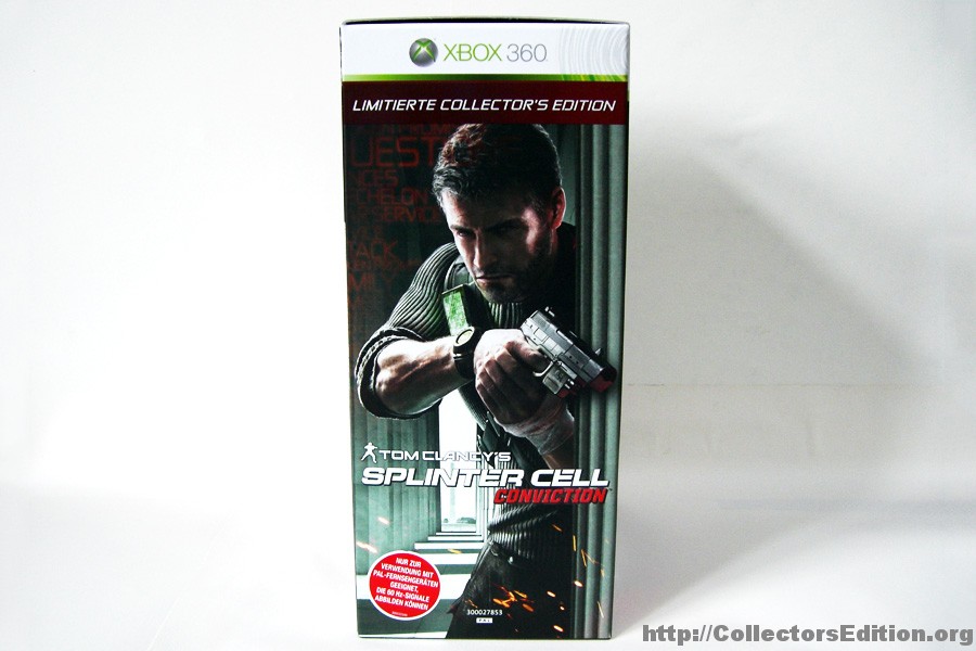 Tom Clancy's Splinter Cell Double Agent Limited Collector's Edition Xbox  360 8888593256