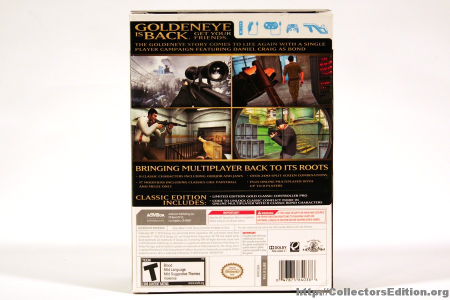 James Bond 007: GoldenEye 007 Classic Edition Hardware Bundle with Gol –  J&L Video Games New York City