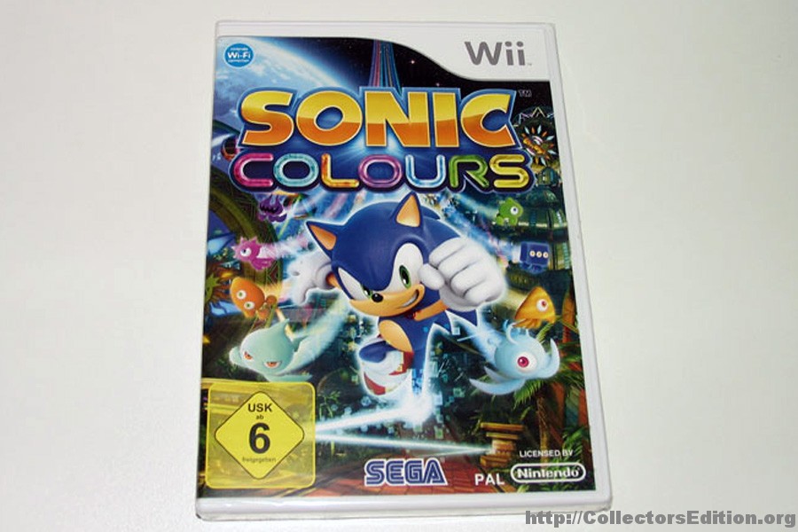 Adulto As Celebridad CollectorsEdition.org » Sonic Colours Limited Edition (Wii) [PAL]