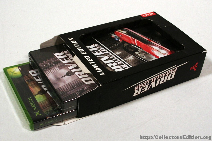 CollectorsEdition.org » Driver Parallel Lines Limited Edition (Xbox) [NTSC]