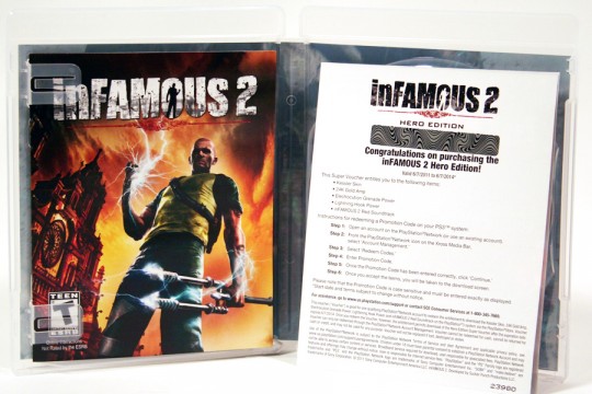 infamous 2 collector