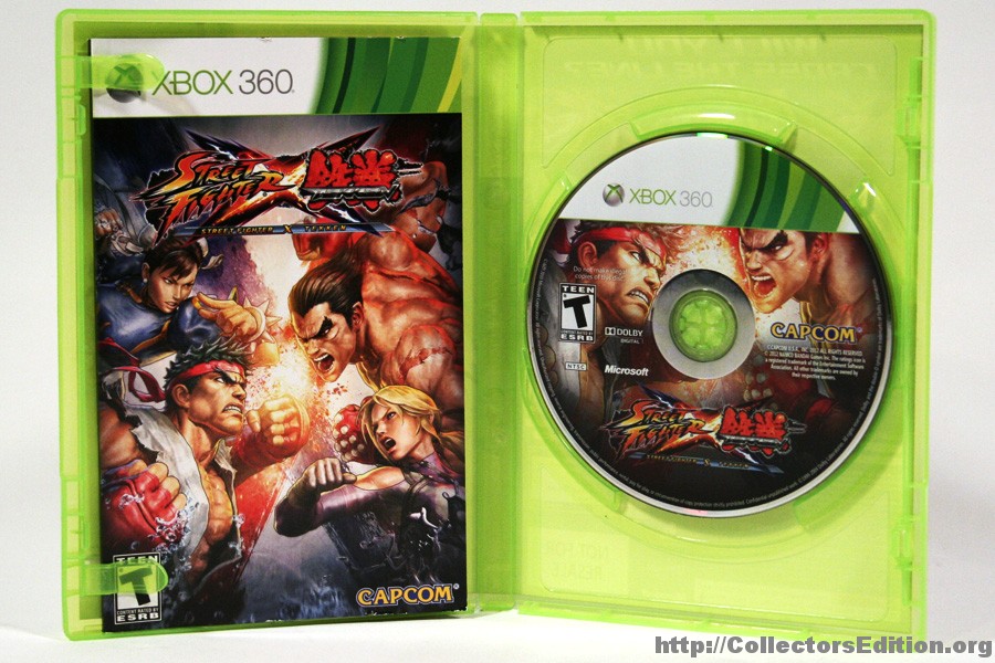 Street Fighter X Tekken Collector's Edition Japanese Xbox 360