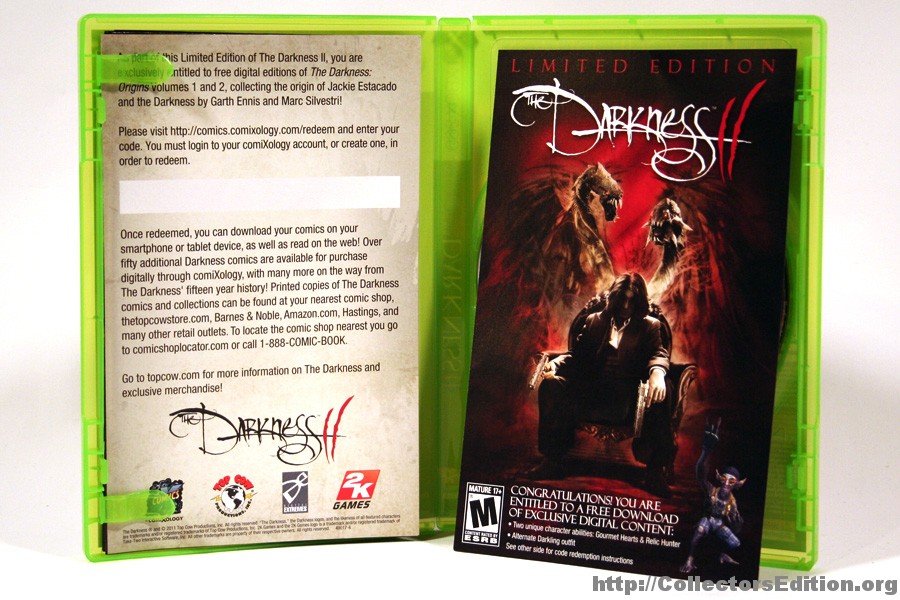 Jogo darkness 2 limited edition xbox 360