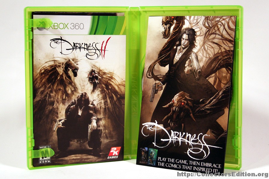 Dark limited. The Darkness 2 Xbox 360. Даркнесс 2 Xbox one. Darkness Xbox 360 обложка. The Darkness 2 диск.