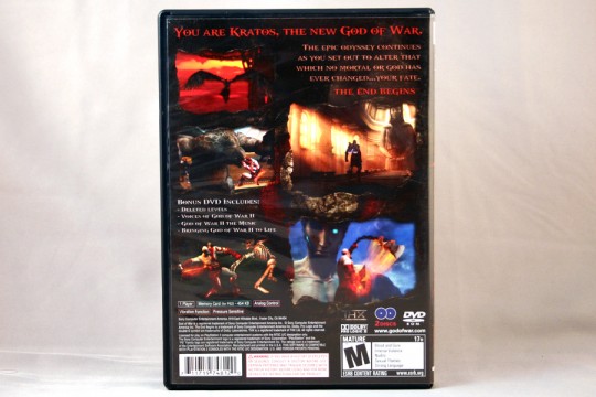 CollectorsEdition.org » God of War II Two Disc Set (PS2) [NTSC]