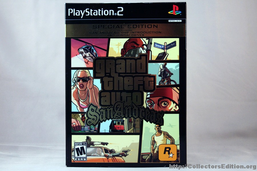 Grand Theft Auto: San Andreas Special Edition (Sony PlaySation 2