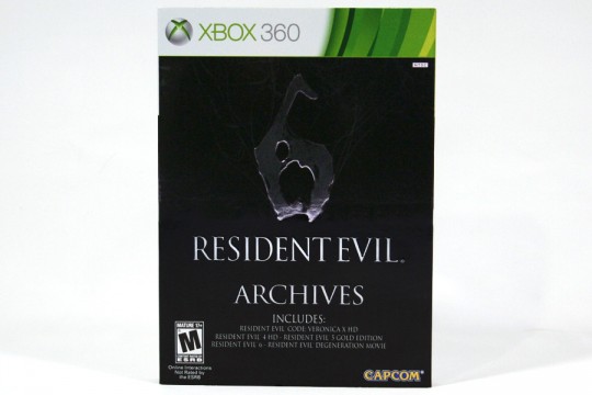 CollectorsEdition.org » Resident Evil 6 Archives (360) [NTSC]