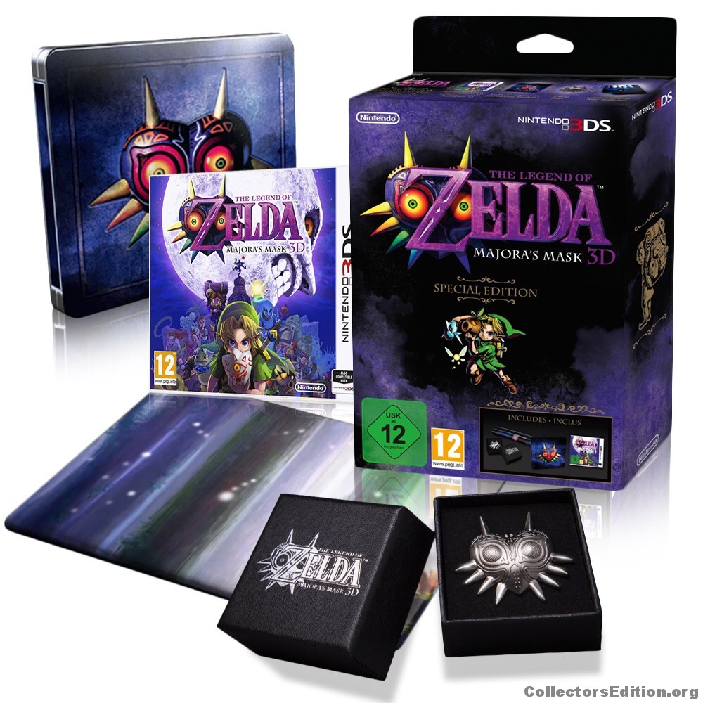 The Legend Of Zelda Majoras Mask 3d Special Edition 3ds Europe